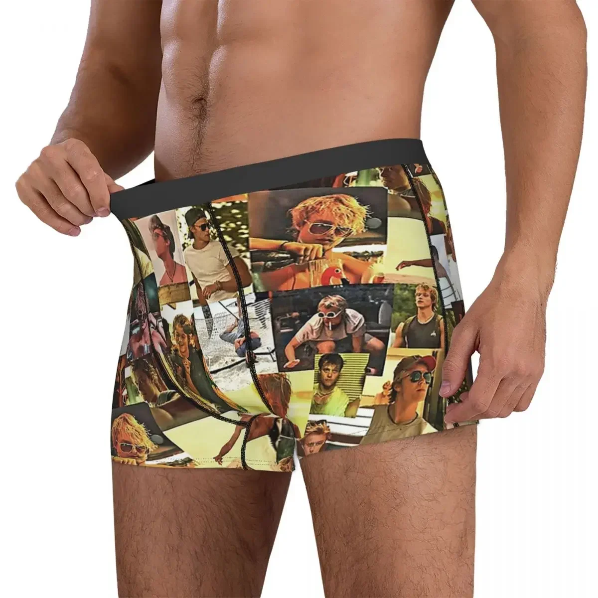 Boxer Underpants Shorts JJ Maybank - Rudy Pankow Throw Blanket Panties Male Comfortable Underwear for Homme Man Boyfriend Gifts