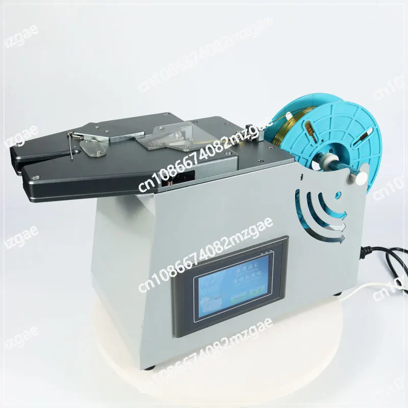 

K8 Диспенсер для спиральных пакетов для хлеба Золотая проволока Машина для связывания пакетов для тостов с конфет - Новое упаковочное оборудование для хлебобулочных изделий