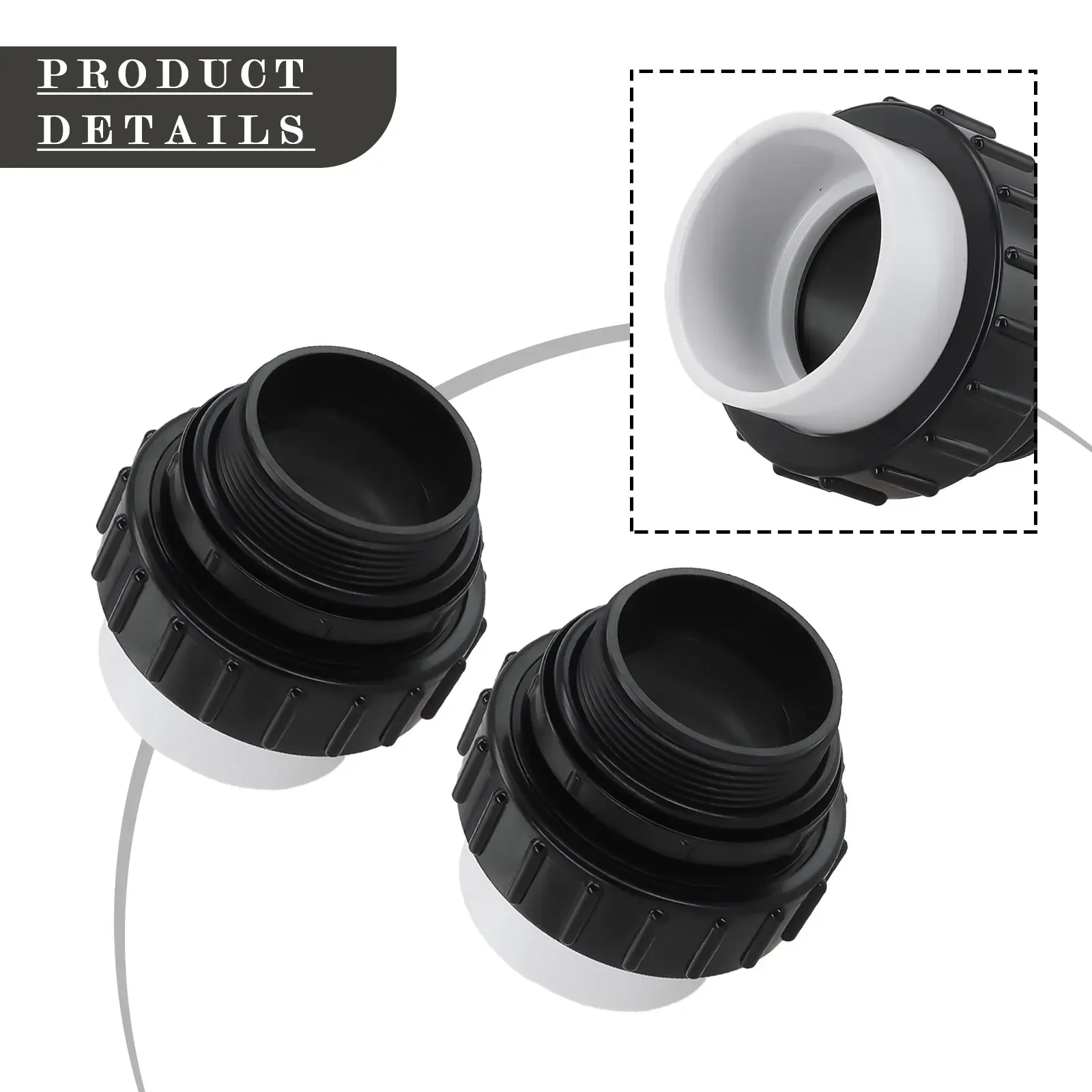 

Efficiently Replace or Install The Practicality of Our Two Inch MIP x Two Inch Unions Designed For Standard Pool Applications