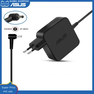 19V 1.75A 33W 4.0x1.35mm AC Carregador da fonte de Alimentação de Substituição Para ASUS Router AC86U RT-AC68U AC2900 E402 E403N E203N X403M X540S 8 principais vendas roteador gamer asus - №2