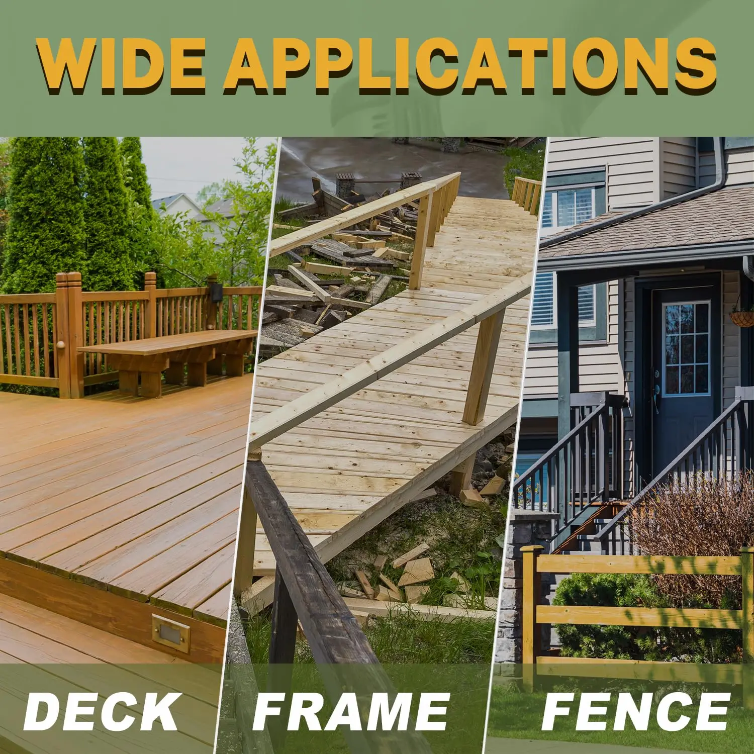 ไดรฟ์ทอร์กซ์ VKKM # สกรูสํารับ 10x4" 100 ชิ้น – ทนความร้อน ทนต่อการสั่นสะเทือนสําหรับบันไดและราวบันได