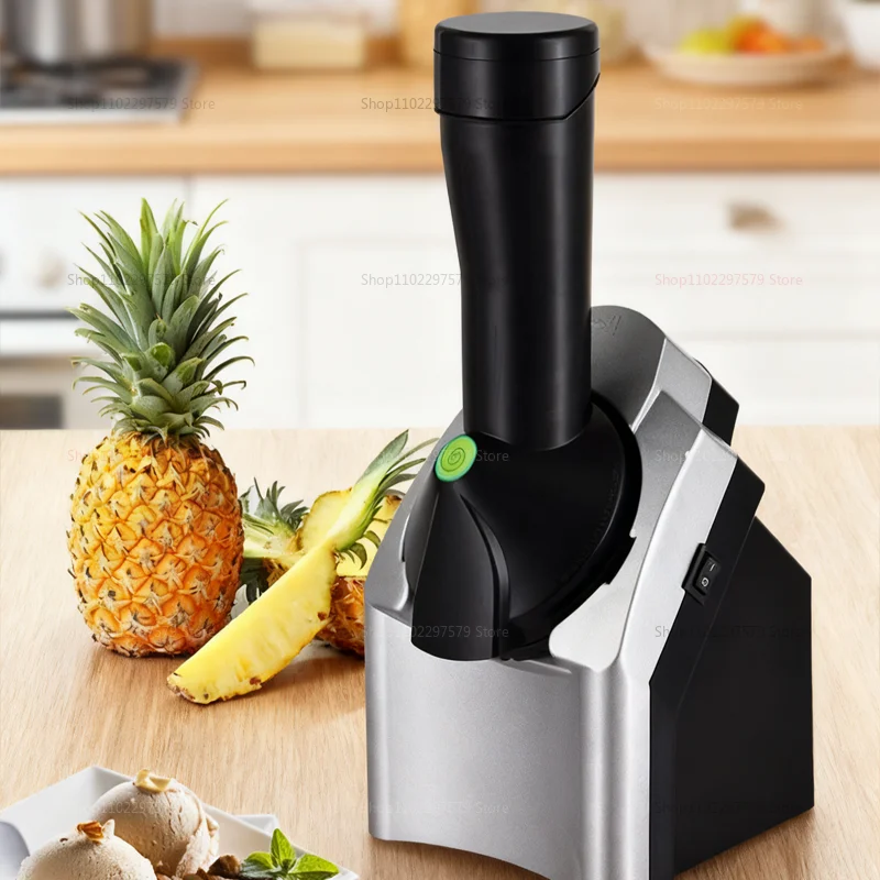 Fabricante de helados totalmente automático portátil para el hogar, Mini coctelera compacta de fruta congelada, postre, batido, yogur, arranque con un solo clic
