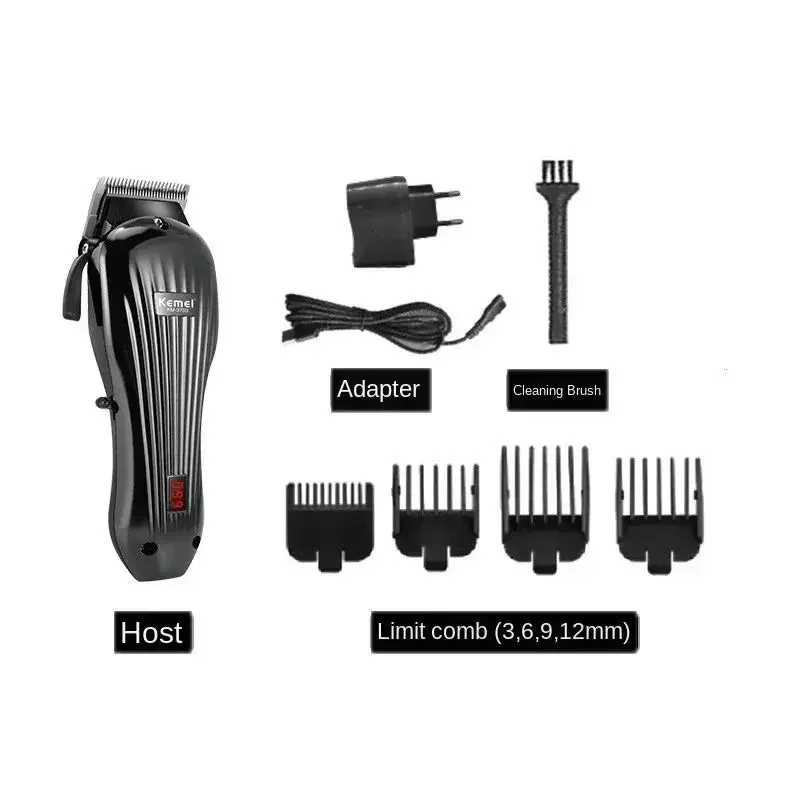 KEMEI Hair Clipper Charging Retro Switch Lithium Battery Long Endurance KM-3703