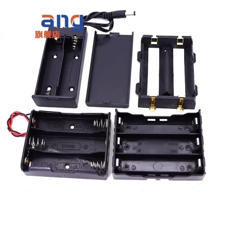 1-4 Sections PCB Pin Plug-in Battery Holder For 18650/26650 Lithium Battery With Wire Switch DIY Power Module