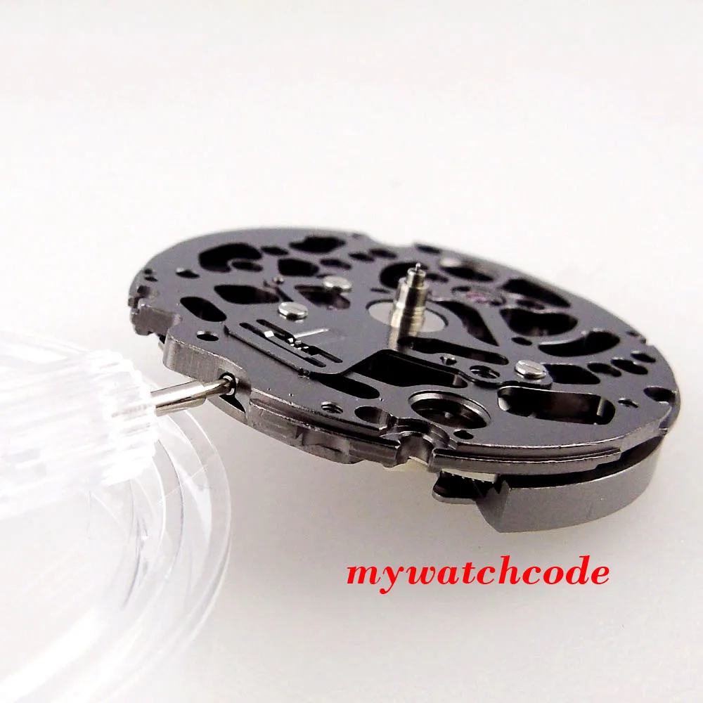 NH72A Mechanical Watch Movement Stem Skeleton Face 21600bph NH70A SKX Watch Parts Accessories Mechanism