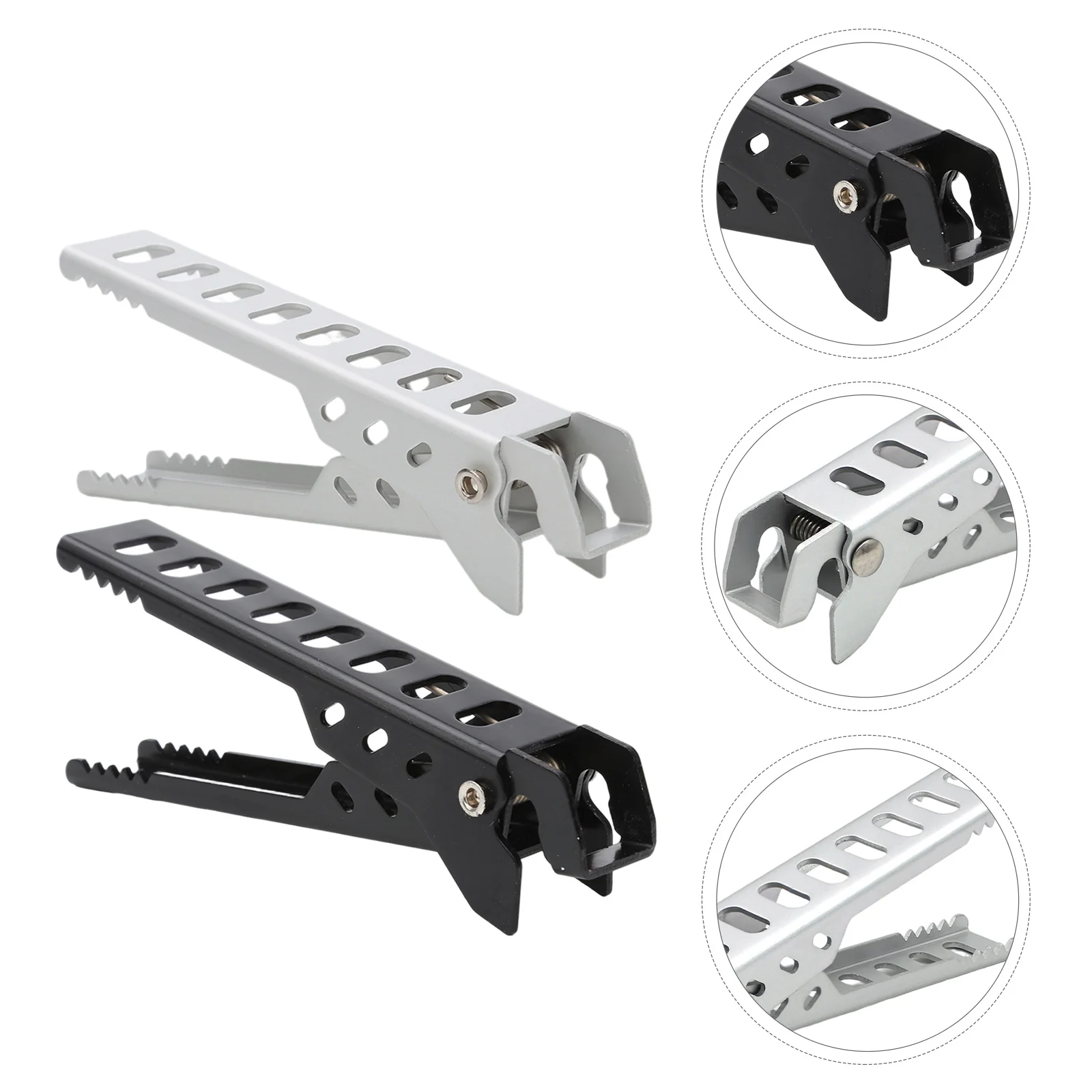 

4Pcs Multifunctional Anti-Scald Bowl Clip Tongs Heatproof Pan Gripper for Air Fryer Pizza Tray Outdoor Cooking