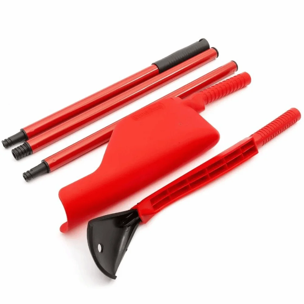 

Набор из 5 штук: Портативный многофункциональный складной совок для чистки водосточных желобов с пластиковой ручкой, простой в использовании, выдвижной