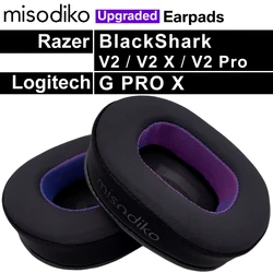 misodiko Upgraded Earpads Replacement for Razer BlackShark V2/ V2 X/ V2 Pro, G Pro X Gaming Headset