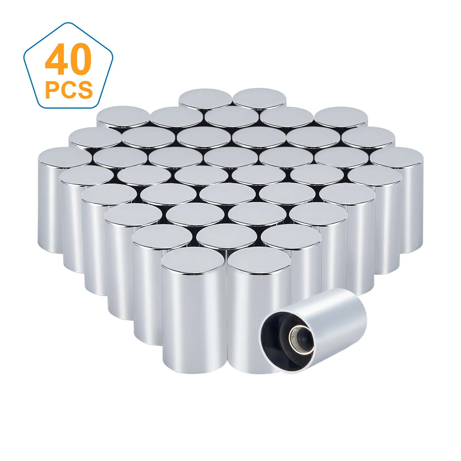 

Крышки гаек с проушинами 33 мм, винтовые, 40 шт. 33 мм x 3 1/2 дюйма Хромированный АБС-пластик Крышки гаек цилиндра Наборы крышек гаек с резьбой