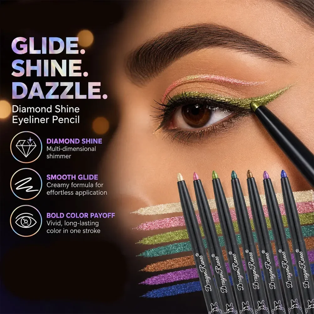 Aurora Chameleon Eyeliner Pencil Optical Color Change Long Lasting Waterproof Glitter Eyeshadow Lying Silkworm Pen Eye Makeup