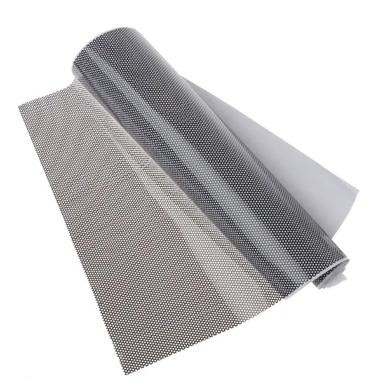 50x106cm Headlight Tint Perforated Film Mesh Like Fly Eye MOT Legal Tinting Film