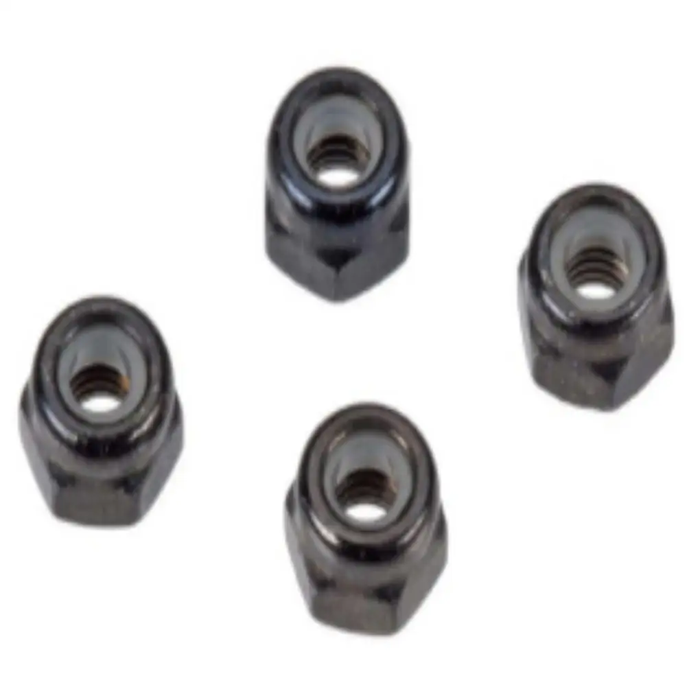 RCGOFOLLOW 1 10 Steel Rust-proof And Durable Tyre Nut RC Upgrade Part Rc Tyre Nut For ARRMA SENTON 3S RC Car Part Black