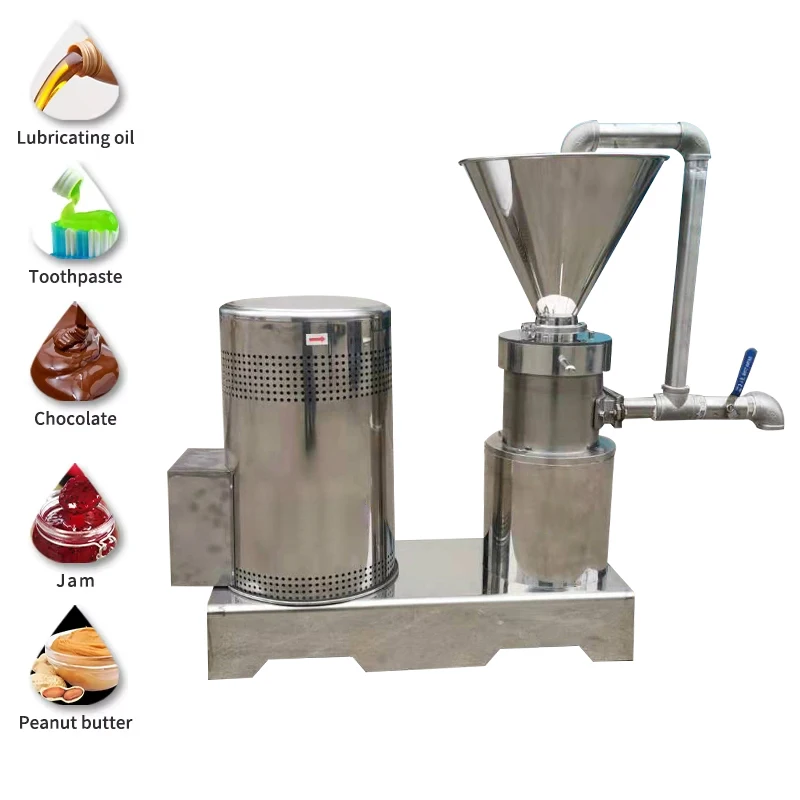 Stainless Steel Multifunctional Grain Meat Grinder Machine for Factory Restaurant Home Use Colloid Mill Corn Flour Nut Butter view 3