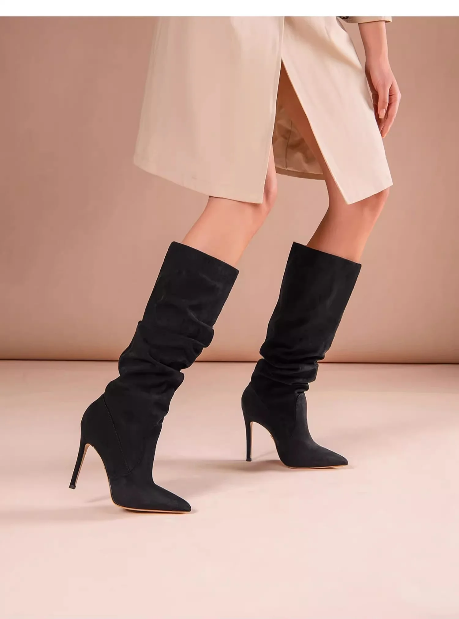 Thin High-Heeled Wo… - image