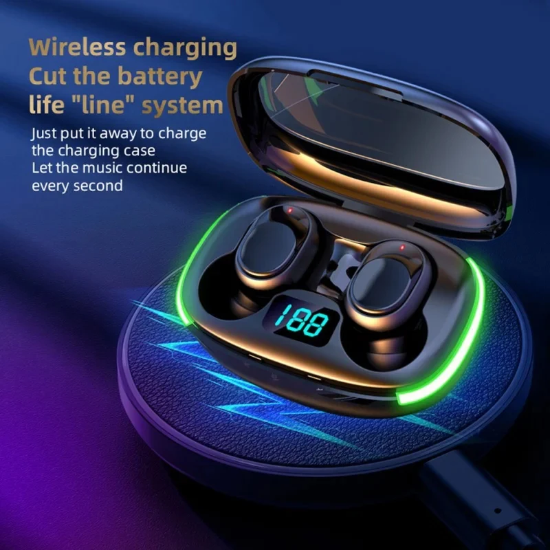 Y70 TWS Earbuds HiFi 8D Sound Stereo Wireless Bluetooth Headphone Earphone with Noise Reduction for Xiaomi iPhone Apple Airpods