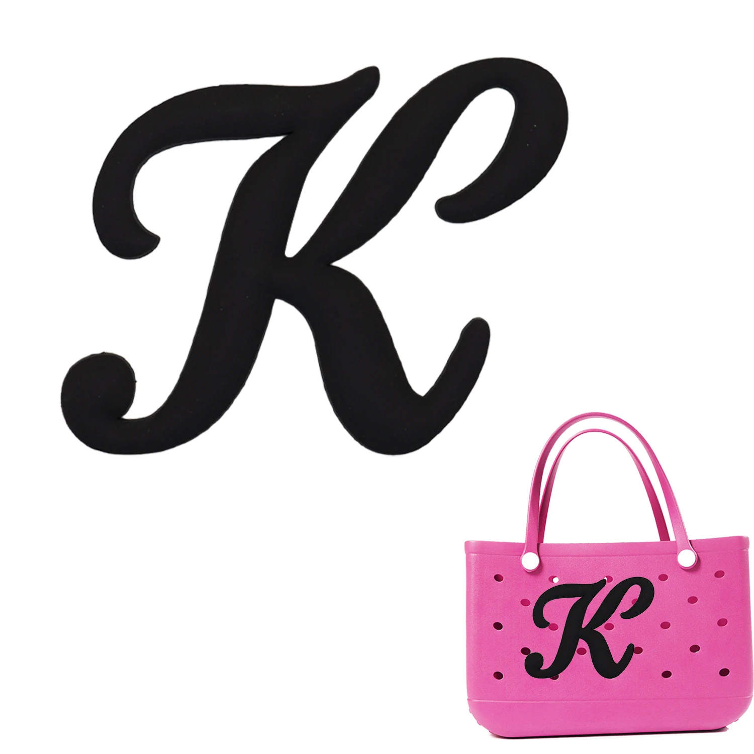 New 26 Cute Greek Letters A-Z Charms for Beach Bag, Women\'s Handbag Decoration,Girls Travel Bag Accessories Charms,Tote Charms