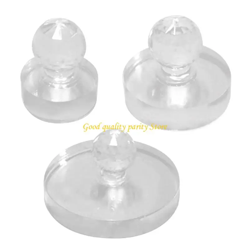 

M4YA Powder Press Molds Eyeshadow Plate Stamp Tool Powder Press Stamp Tool for Woman