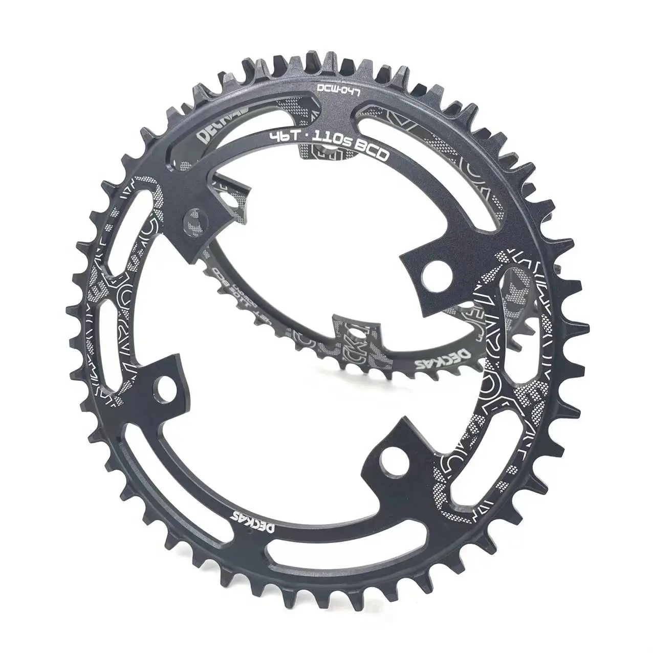 Deckas 4-claw 110BCD Chainring Bike Narrow Wide chain wheel for shimano R7000 R8000 R9100 R9000 4700 5800 6800 R2000 R3000 RX810