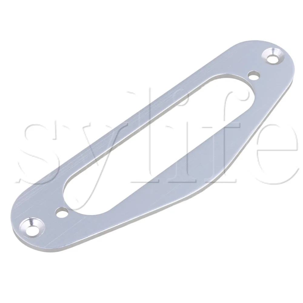 

Silver Single Coil Pickup Surround Plate Mounting Ring for Guitar