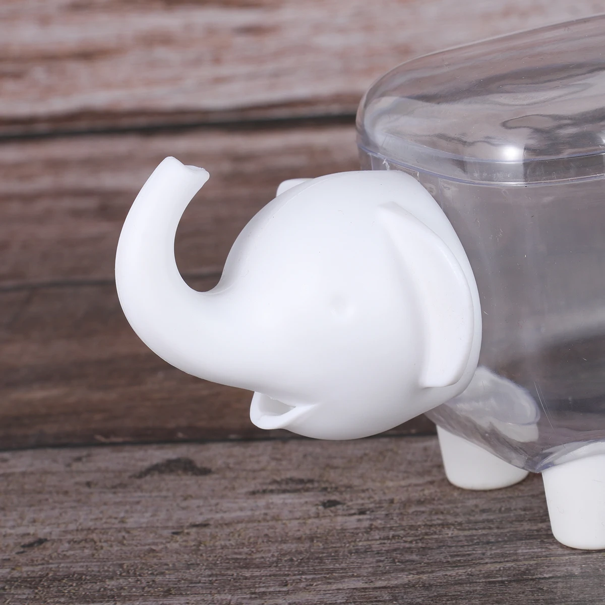 

Transparent Storage Box Clear Organizer Container Foldable Portable Premium Plastic Long Lasting Use Creative Stylish Home