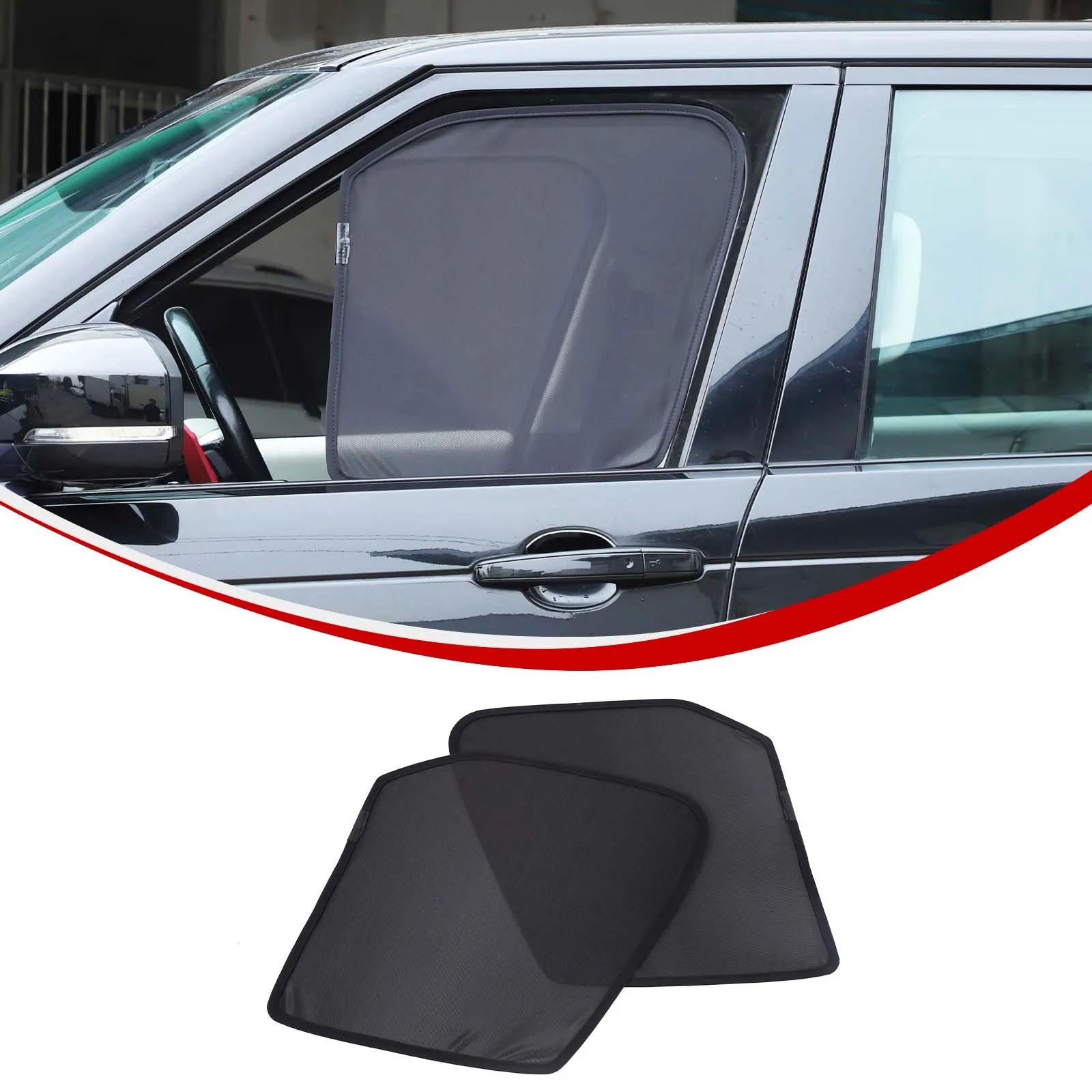 

Car Sun Shade For Land Rover Discovery 5 2017-2025 Windshield Sunshade Cover Protector Front Side Window Privacy Blind Shading