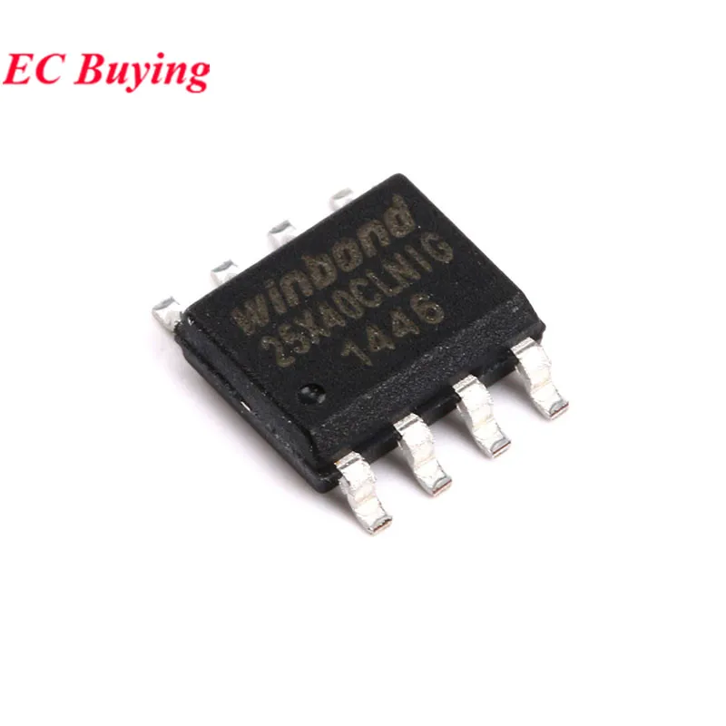 10Pcs/1pc W25X40CLSNIG 25X40CLNIG W25X40CLNIG 25X40CLSNIG SOIC-8 Flash 4Mbit 104MHhz Chip IC