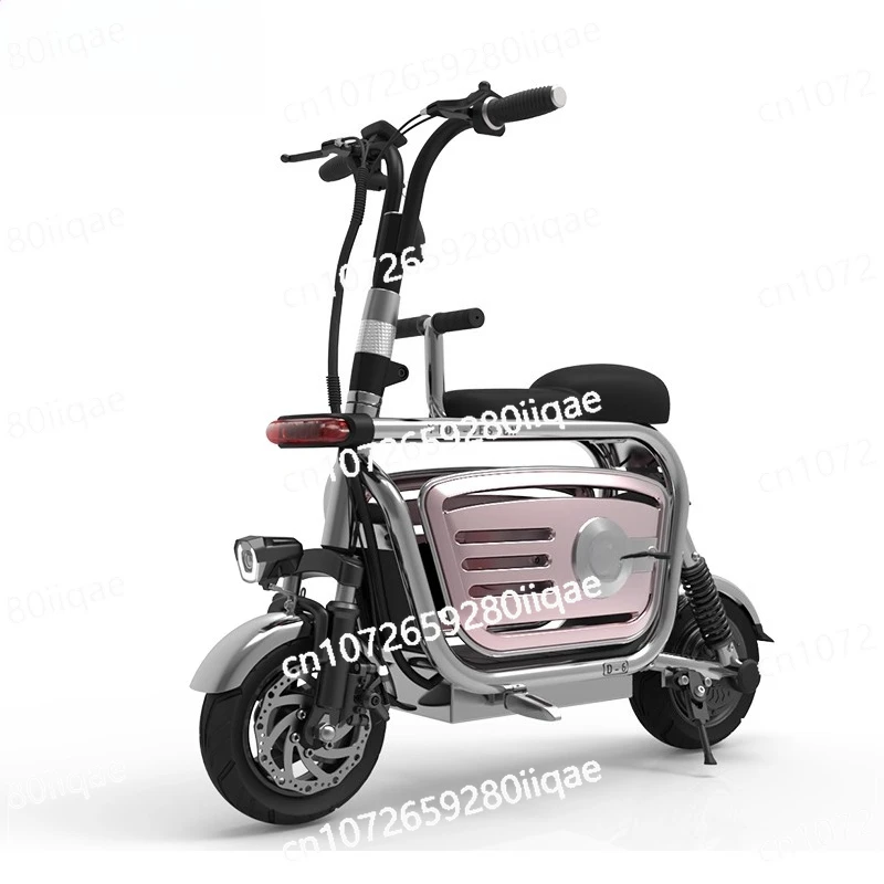 

Dog Walking Parent-child Electric Car Small Car Women's Mini Lithium Battery Foldable Battery Car