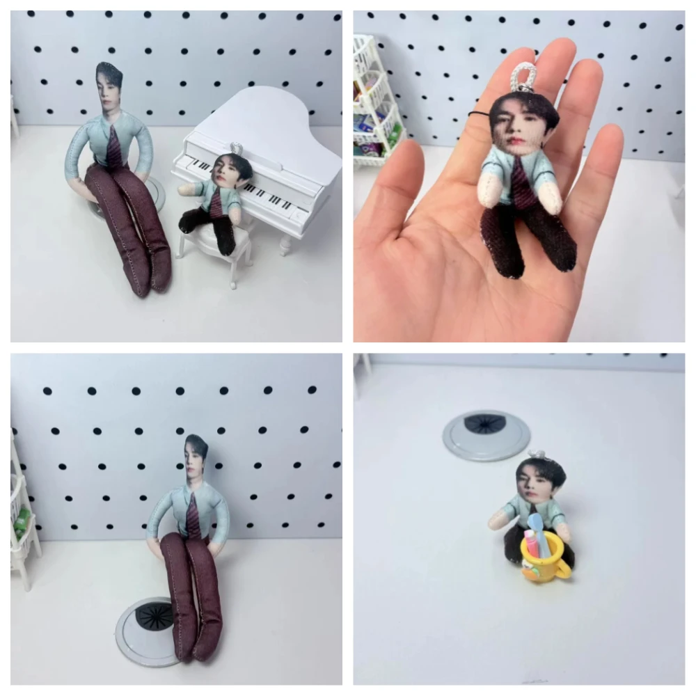 Abstract Zhang Linghe Authority Mouse Dried Figure Ornaments Cosplay Doll Plush Stuffed Dolls Abstract Joint Flexible Pendant