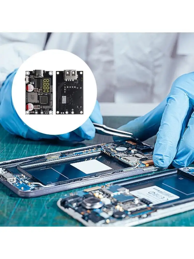 

652F 2-6S 45 Вт Блок питания Быстрая зарядка мобильного модуля питания Печатная плата USB Type C Интерфейс Температурная защита