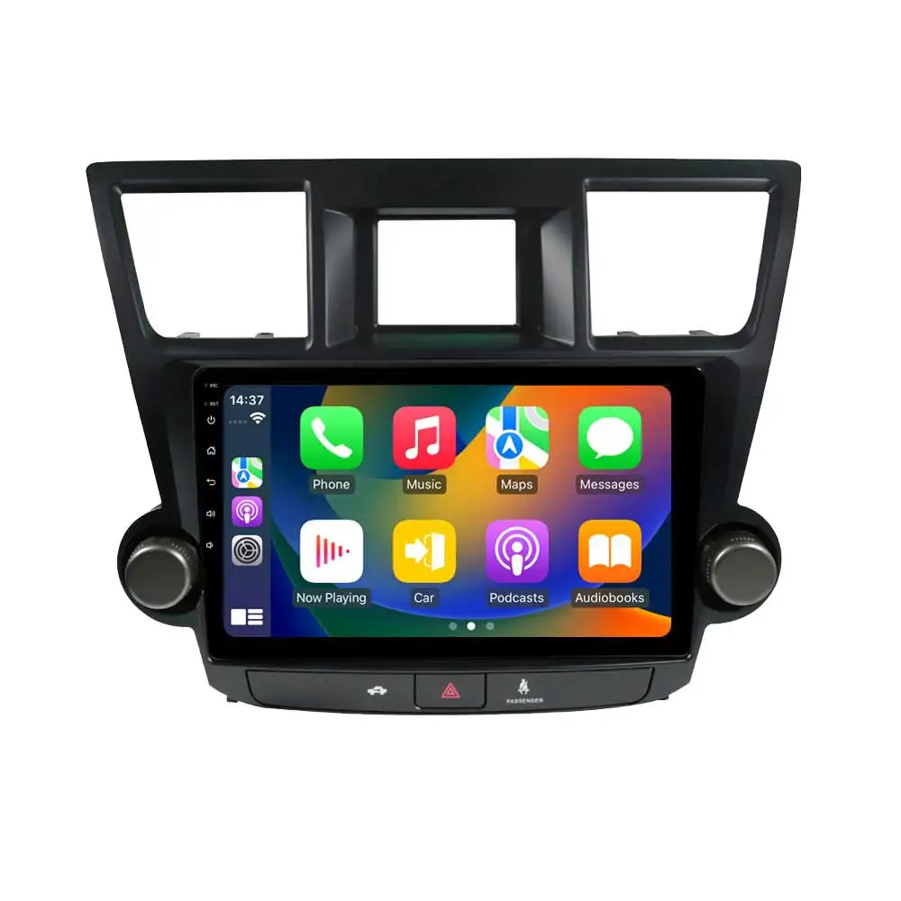 

STLFFor Toyotas Highlander/Kluger 2007-2013 4-64G Android 13 Wireless Carplay Android Auto Car Stereo Radio GPS Wifi