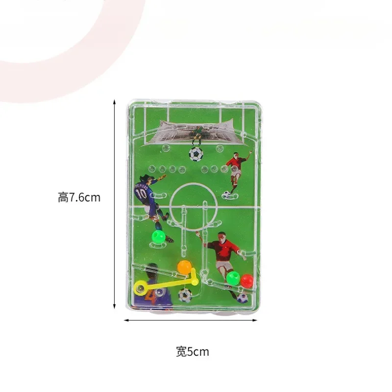 Football Theme Maze Game Children's Toys Gifts Handheld Marbles Birthday Christmas Gifts for Kids Party Prizes Trophies Toys