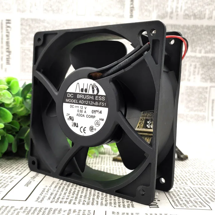 12 CM AD1212HB-F51 12V 0.50A CASO FÃ
