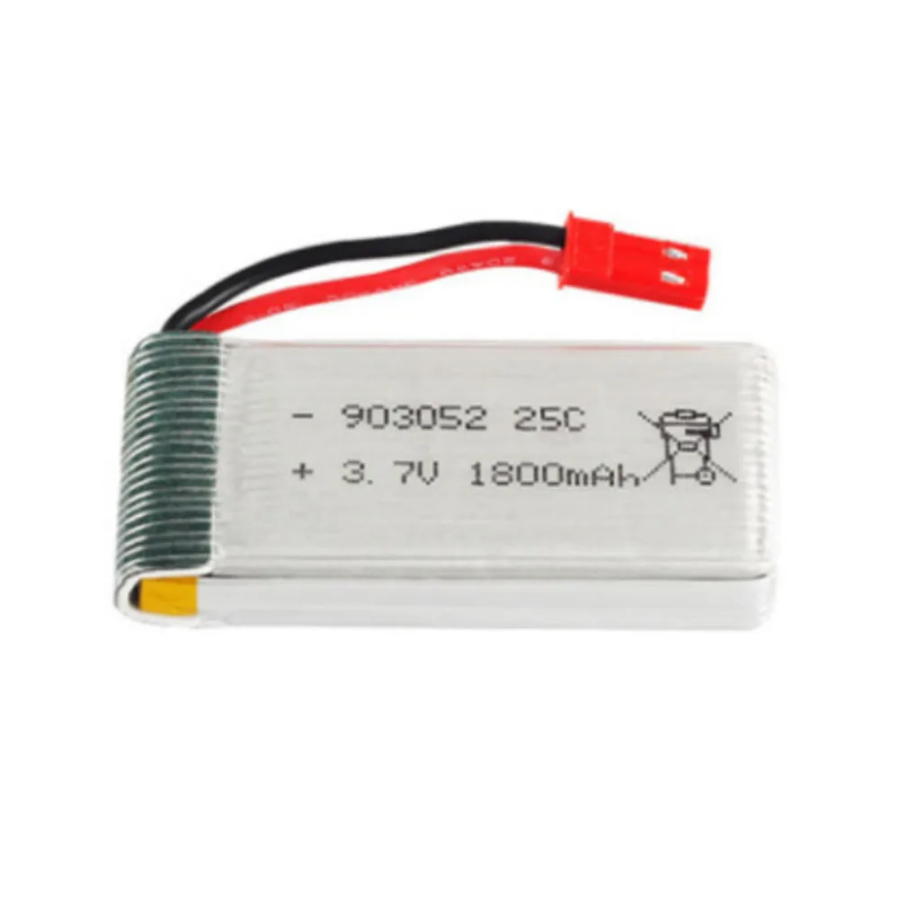 3.7V 1800mAh Lipo Battery for HQ859B HQ898B H11D H11C T64 T04 T05 F28 F29 T56 T57 903052 3.7v Li-po battery jst Plug 1/2/5/10PCS