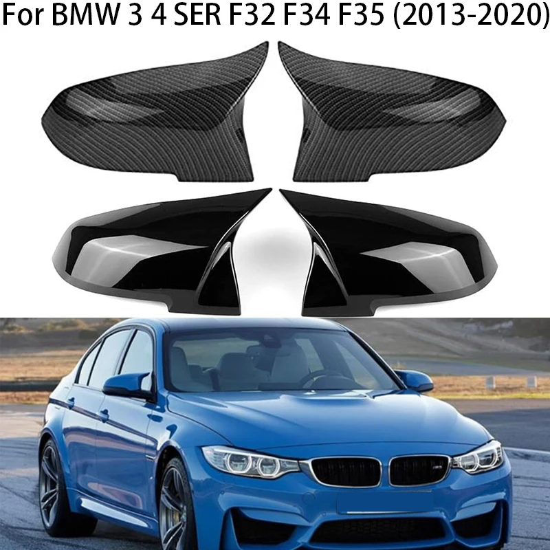 

Для BMW 3 4 SER F32 GT F34 F35 2013-2015 2016 2017 2018 2019 2020 углеродное волокно Автомобильные Боковые дверные крылья аксессуары для зеркала заднего вида