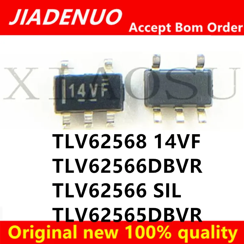 (10piece) 100% New TLV62568  TLV62568DBVR 14VF TLV62566DBVR TLV62566 SIL TLV62565DBVR SIK sot23-5