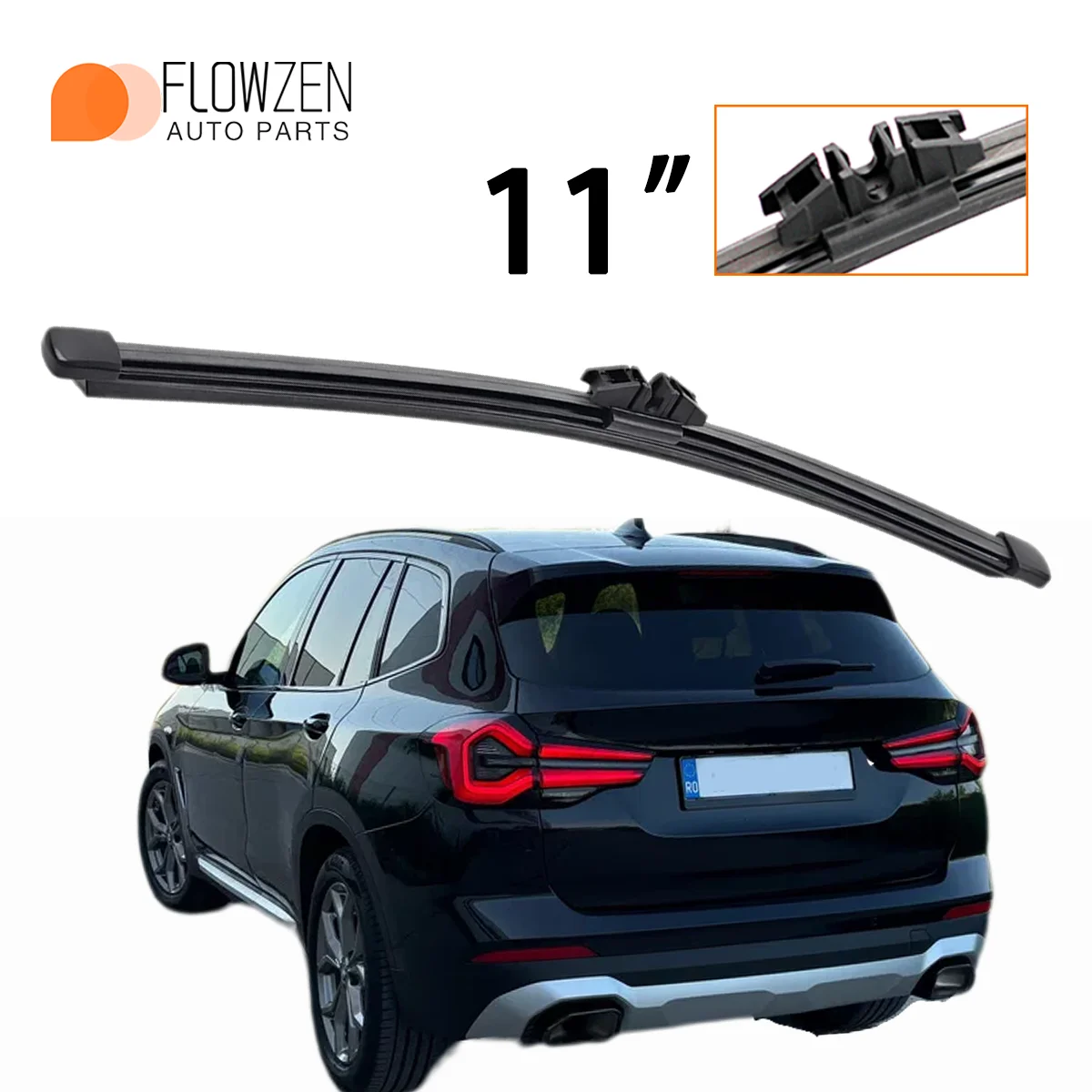 

1PC 11" Rear Windshield Washer Wiper Applicable For BMW X3 G01 2.0 3.0 2018-2023 Year's Windscreen Wiper Blade Car Accessories