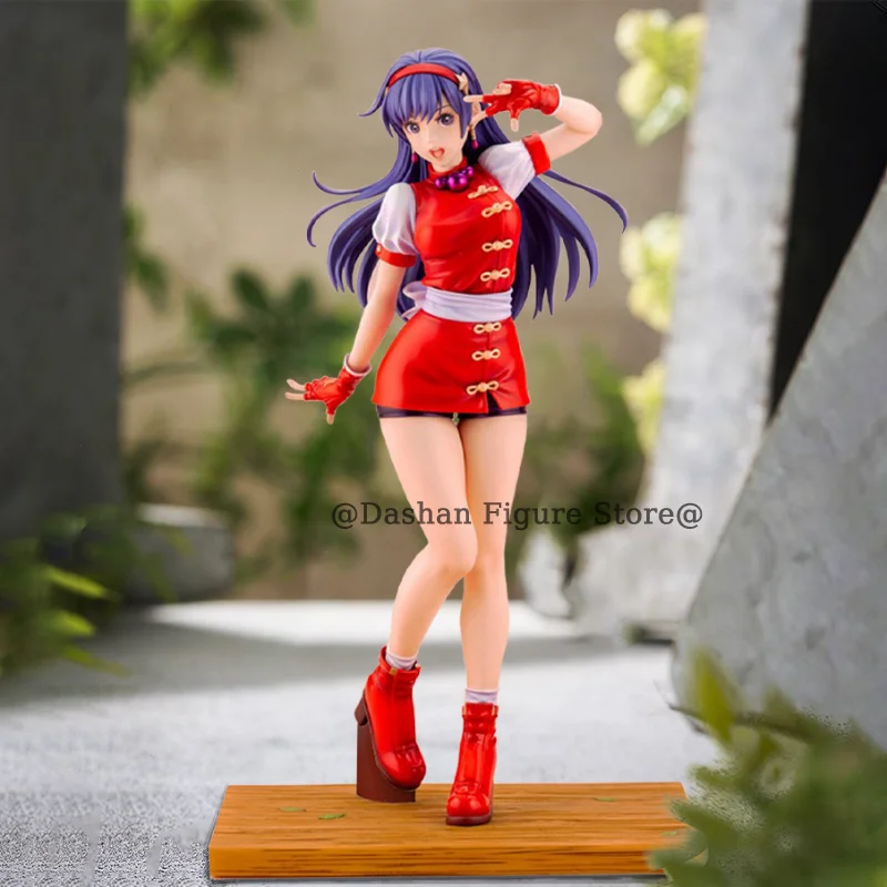 THE KING OF FIGHTERS 98 Асами Афина Фигурка KOF Афина Икамсу Фигурка 21 см Игровые украшения Коллекция ПВХ Модель Игрушки