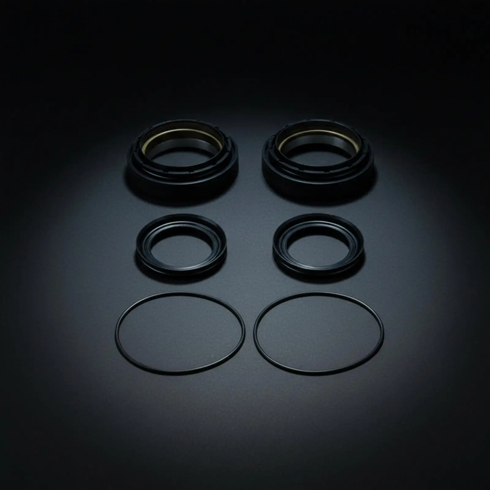 41784-2 Front Axle Seal Kit with Vacuum Seals O-rings for F250 F350 F450 F550 4WD Applications