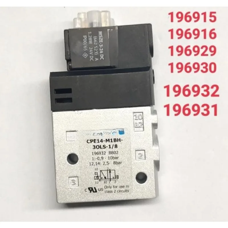Peças para válvula solenóide FESTO CPE14-M1BH-3GL-3OL-5J-5LS-5/3G/E-1/8-QS-6-8