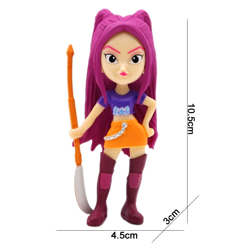 6in1 Kpop الشيطان الصيادين عمل الشكل تمثال الدمى Kpop الصيادين عمل الشكل الدمى Kpop شيطان تمثال عمل الشكل الدمى