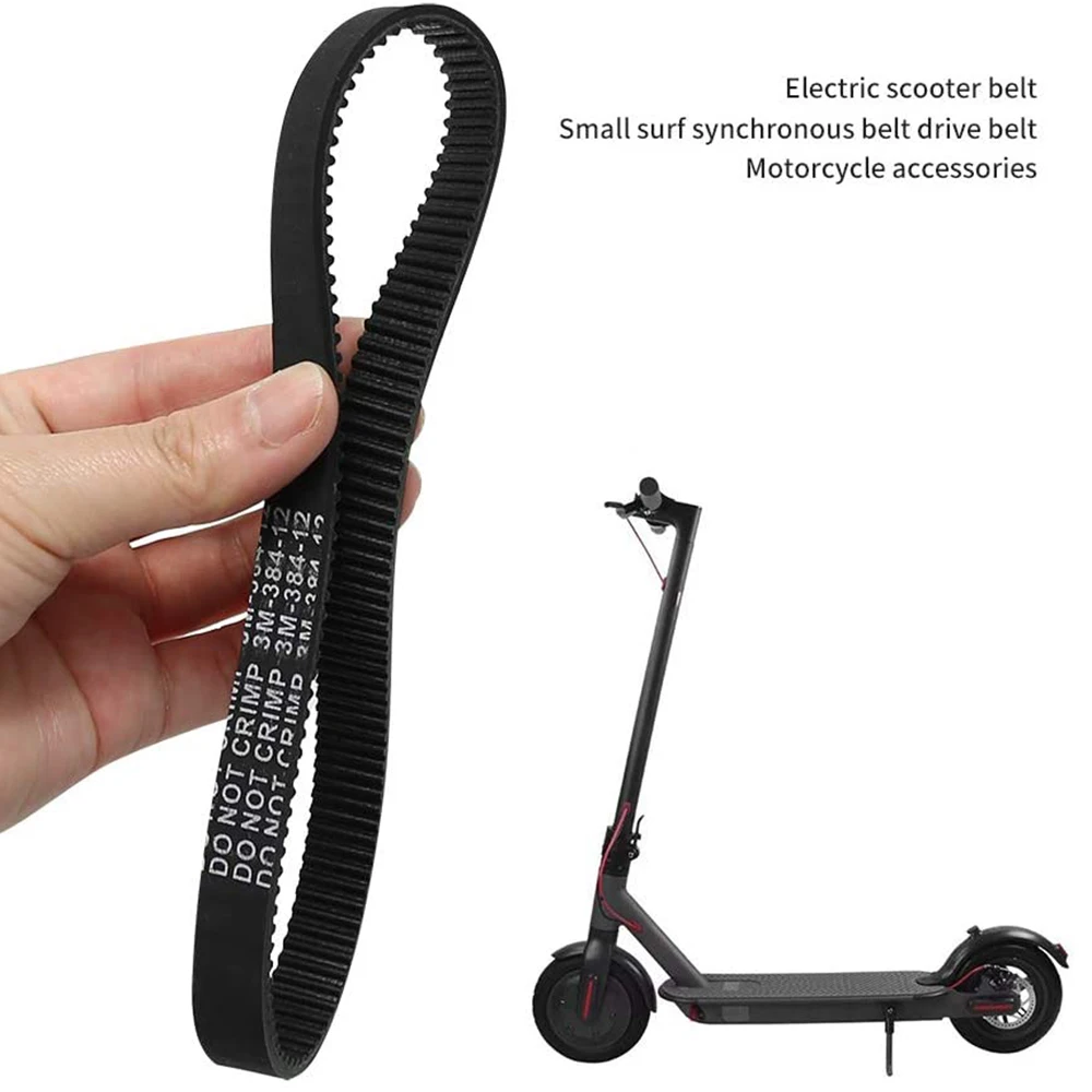 3Pcs -384-12 Drive Belt for Electric Bike E-Bike Scooter Motorcycle image 4