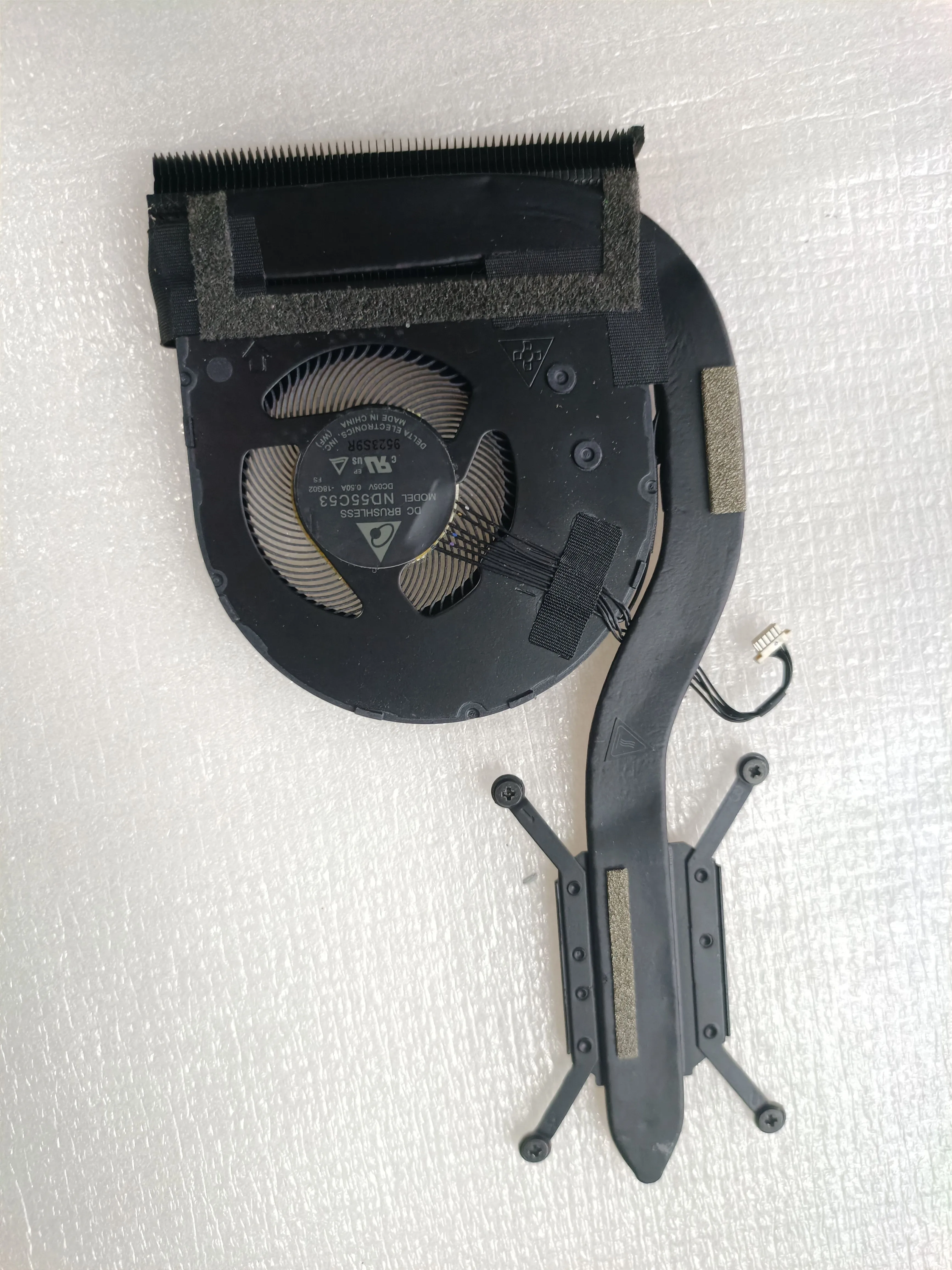 Used Original for Lenovo THINKPAD X395 Cooler X390 Cooling Fan 01AW746 01AW748 view 2