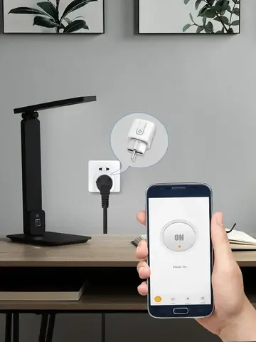 TNCE TUYA Smart Plug WiFi or Zigbee3.0 Socket EU 16A/20A Power Monitor Timing Function Voice Control Work With Alexa Google Home