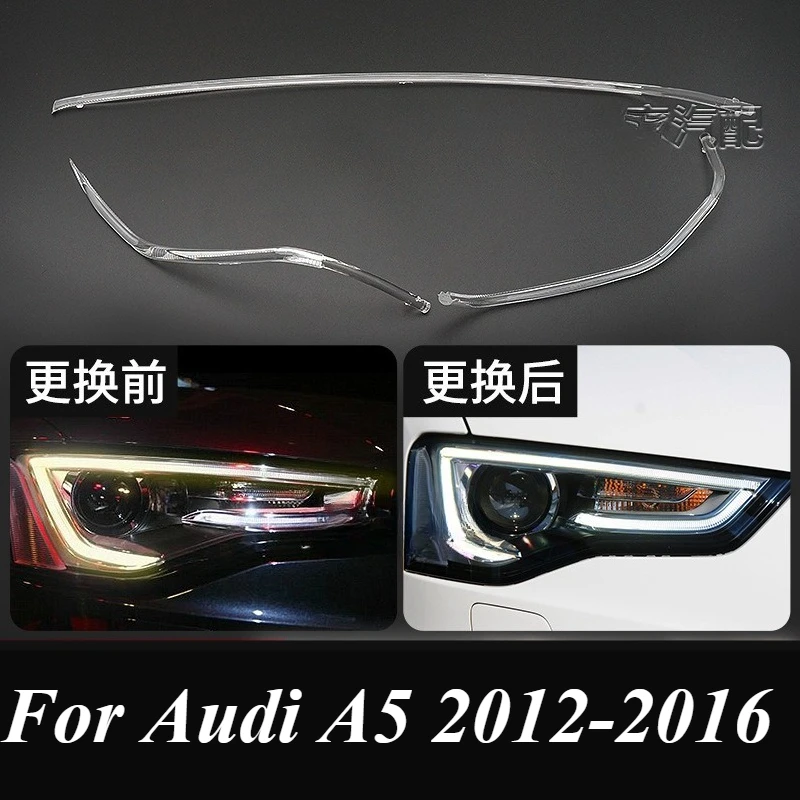 

For Audi A5 2012 2013 2014 2015 2016 Car DRL Headlight Light Guide Plate Daytime Running Light Tube Bar NEW