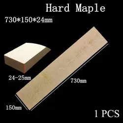 730*150*24mm hard maple Guitar Neck High Quality Wood  Electric guitar neck DIY Handmade Guitar Accessories