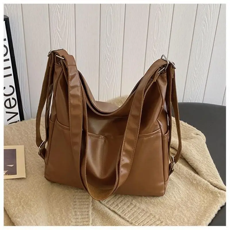 

Fashion Shoulder Bags Backpack Women Wallet Soft PU Leather Large Capacity Shopper Totes New High Quality Casual Luxury Handbags