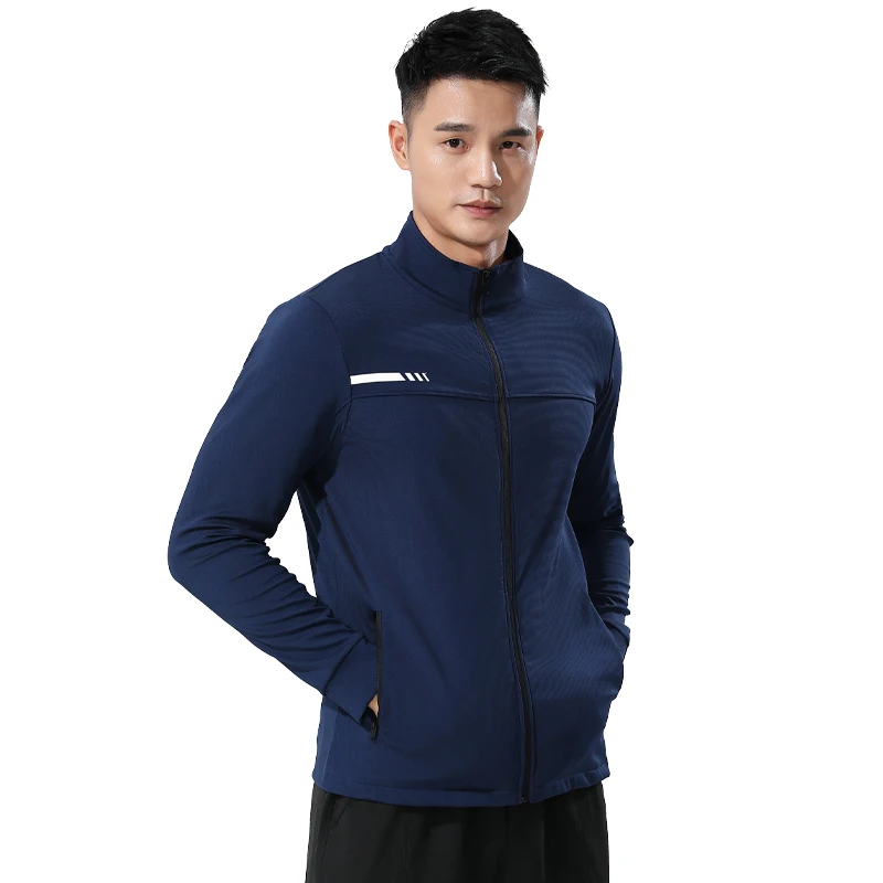 Men T-shirt Running Sport Shirt Quick Dry Long Sleeve Compression Fitness Tops Tee Tight Training Gym Shaping Muscle Pullove