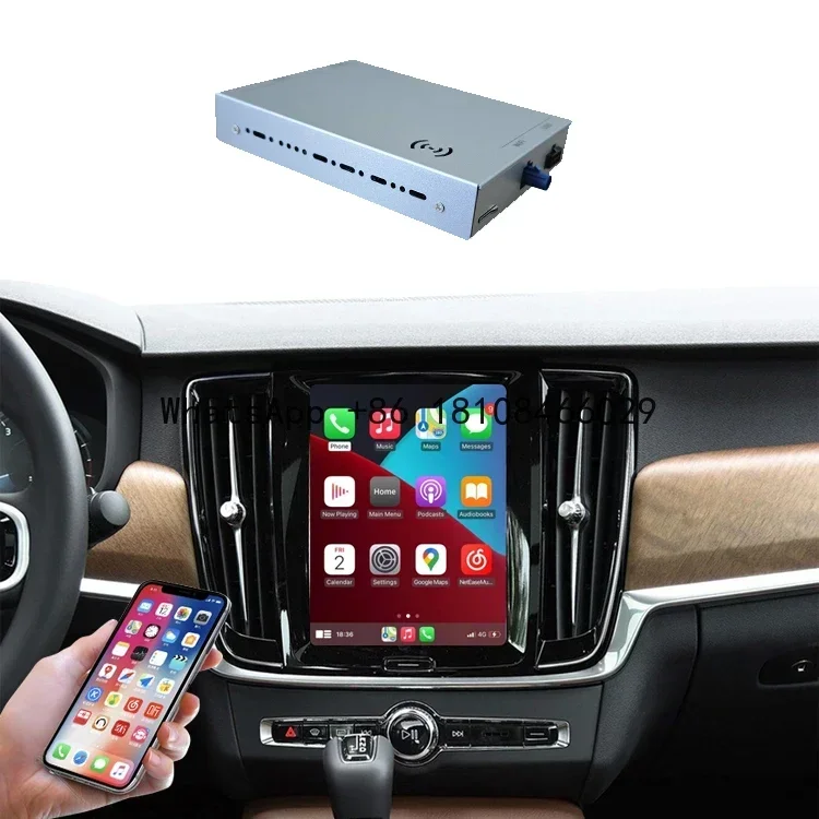 Auto Electronics Carplay Box Multimedia Carplay Car Android Carplay S60 S90 For VOLVO 2018-2023