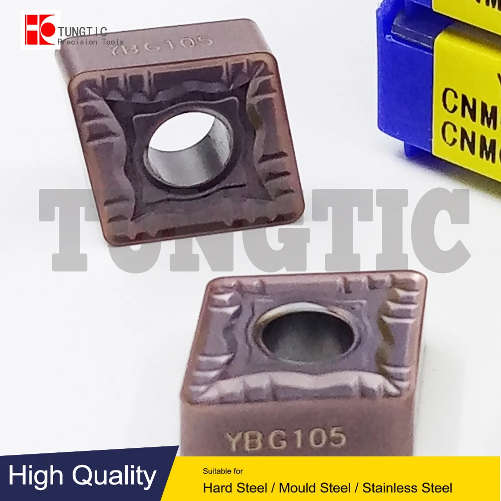 CNMG120412-SNR YBG105 ZCC Turning Inserts Carbide Cutter For Cast Iron CNMG 1204 12