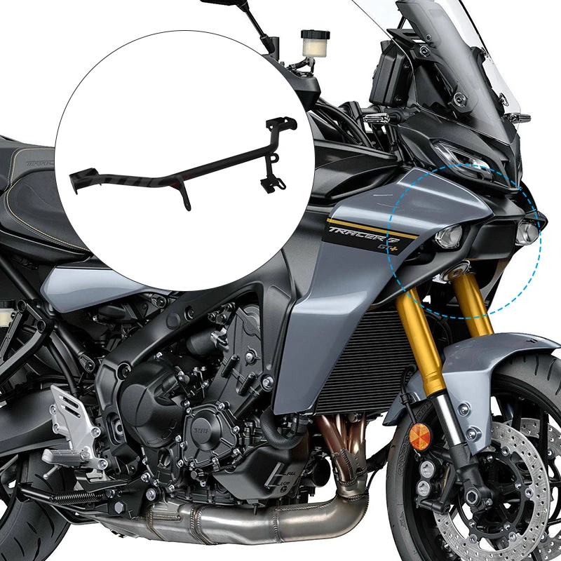 

For YAMAHA Tracer 9 GT Fog Lamp Bracket Tracer9GT 2021 2022 2023 Motorcycle Headlight Bracket Extension Pole Spotlight Bracket